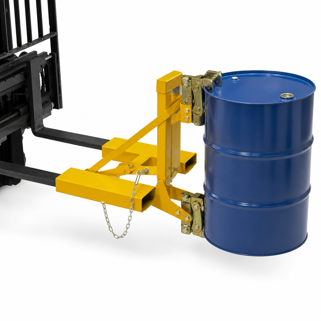 Forklift Mounted Drum Clamps for Steel Drums
