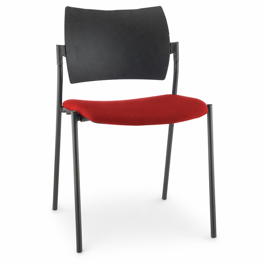 Four Leg Meeting Chair Without Armrests