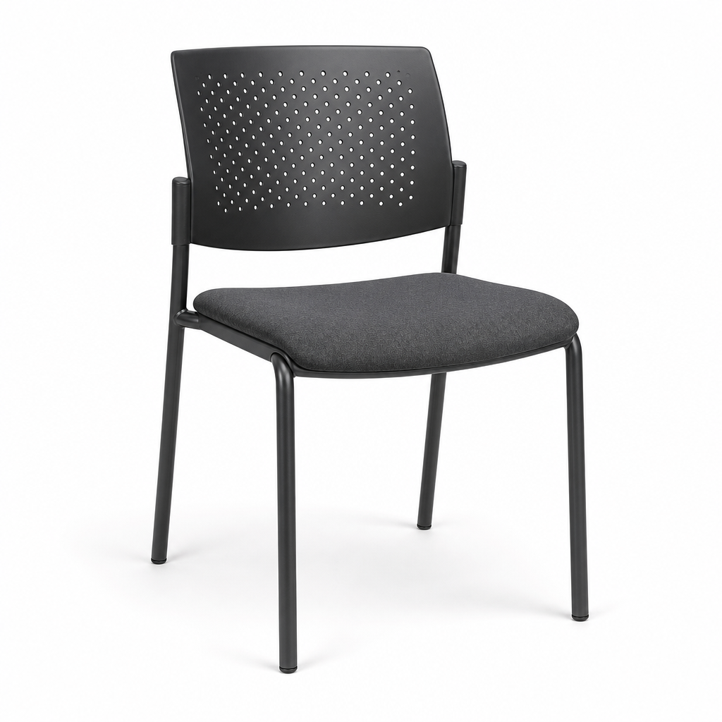 Four Leg Meeting Chair Without Armrests