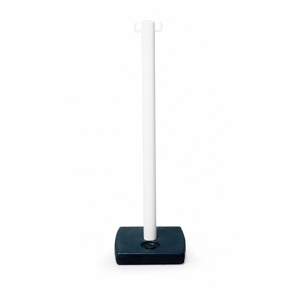 Freestanding Chain Post with PVC Base