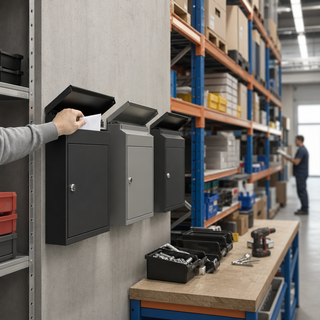 Front Loading Wall Mounted Post Boxes