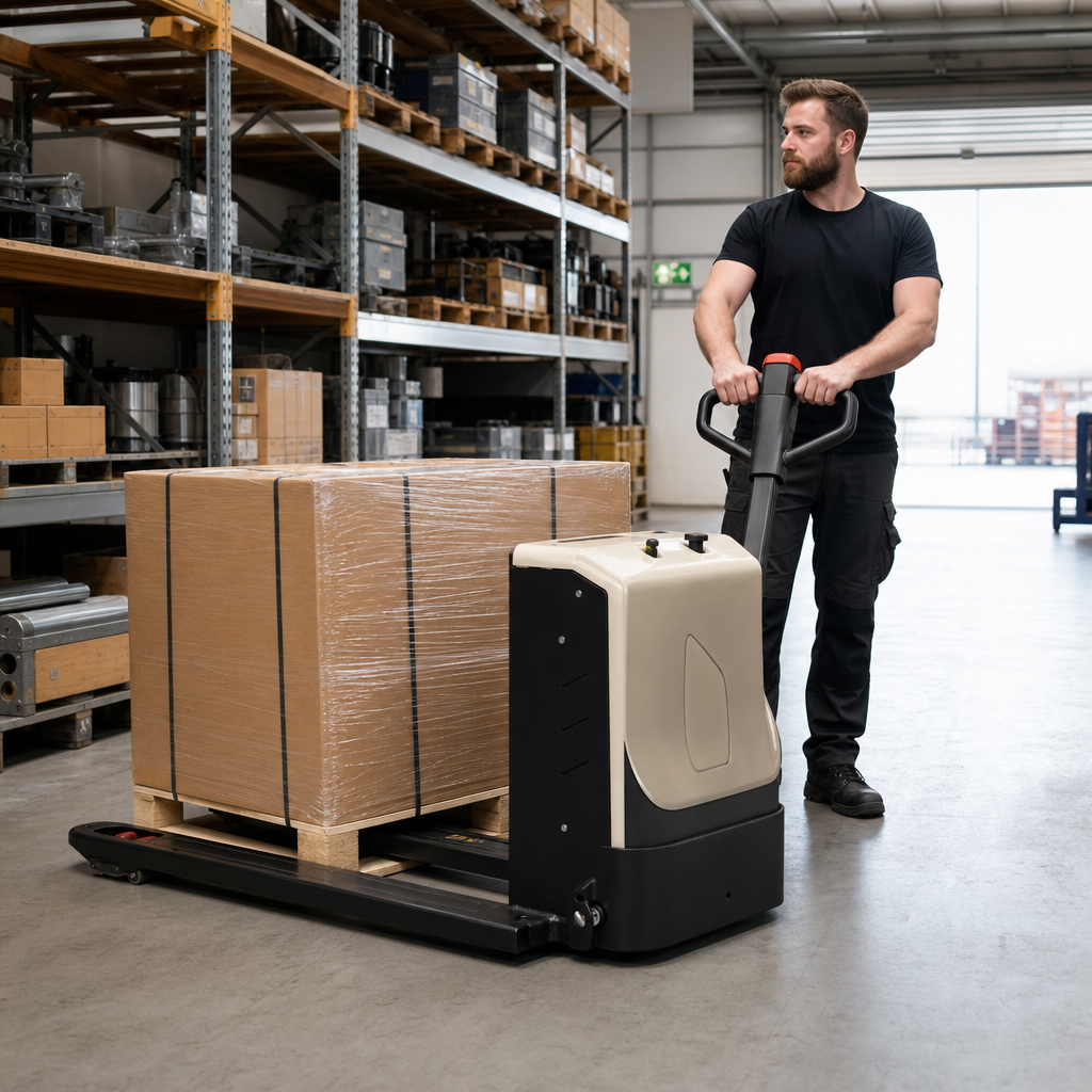 Fully Electric All-Terrain Indoor/Outdoor 1500kg Pallet Truck