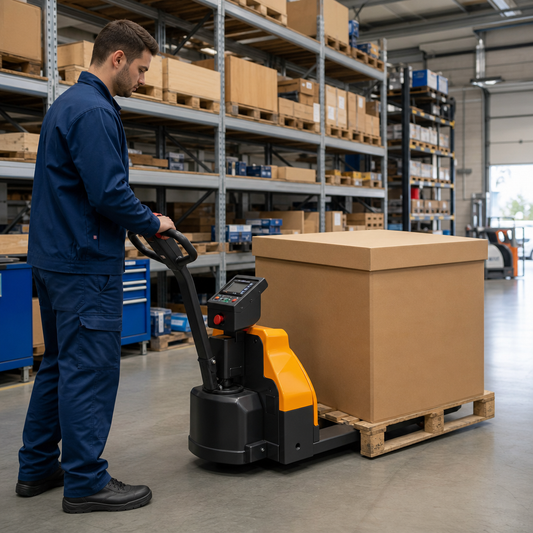 Fully Electric Pallet Truck with Weigh Scale 1500kg Load