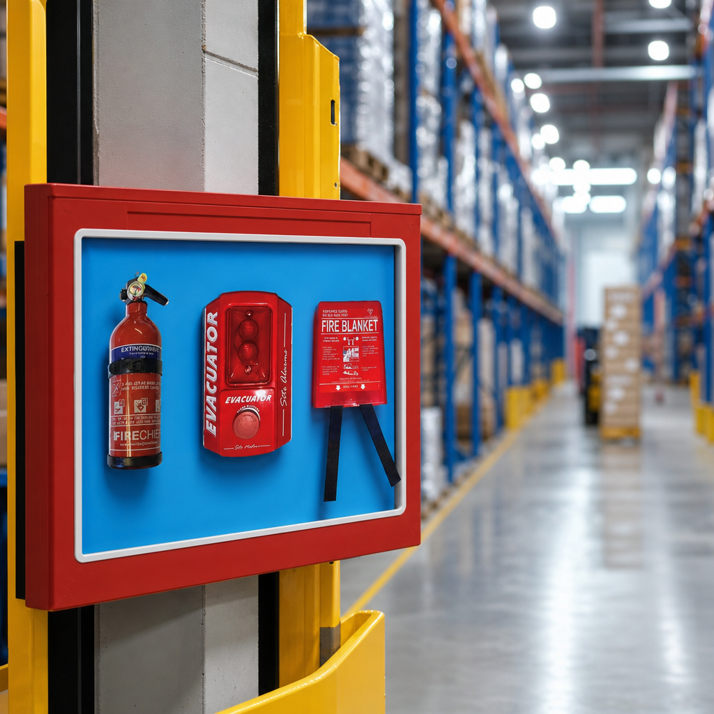 Fully Equipped Fire Safety Shadow Board Kit