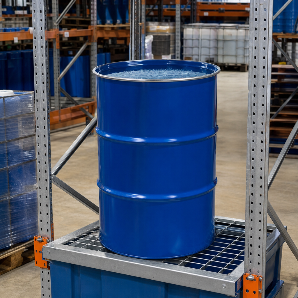 Fully Opening Reconditioned 216 L Steel Drum