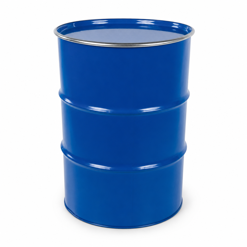 Fully Opening Reconditioned 216 L Steel Drum