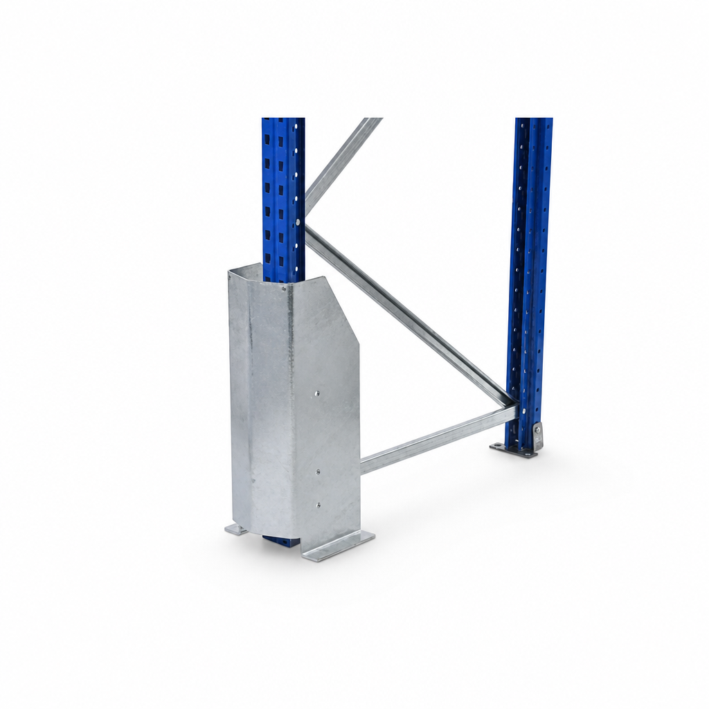 Galvanised Heavy Duty Rack Post Protector 600mm High