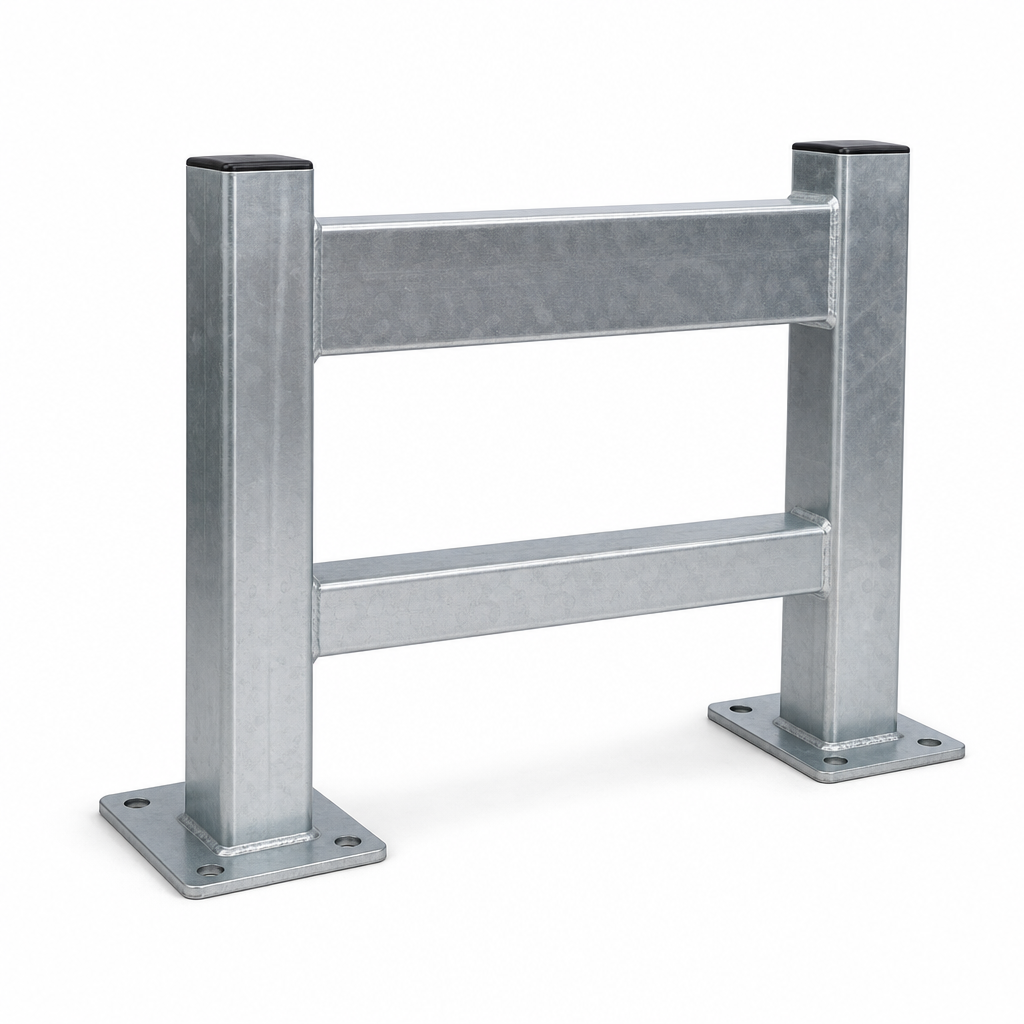 Galvanised Pallet Racking Frame Protector 600mm High