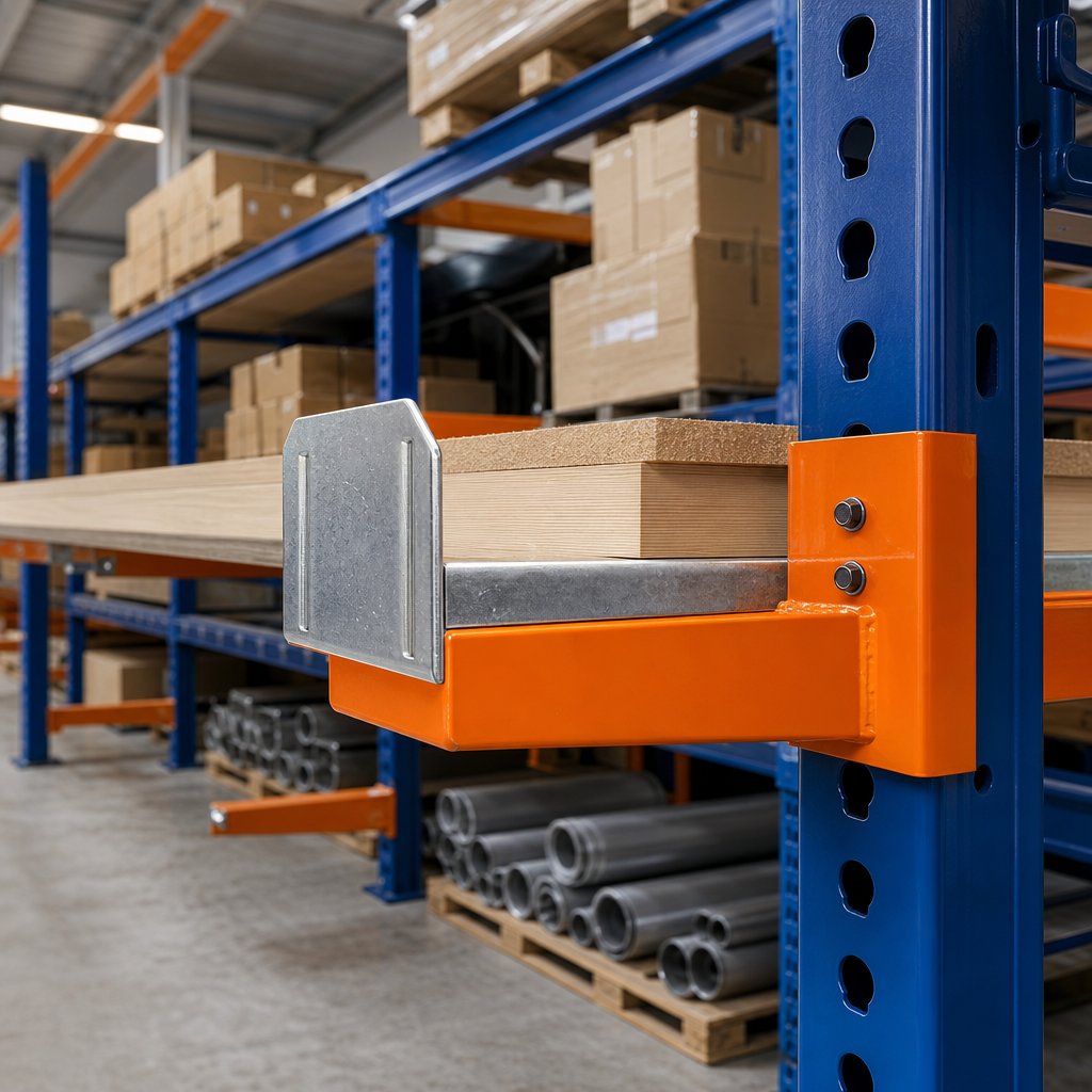 Galvanised Steel End Stop for Heavy Duty Cantilever Arm