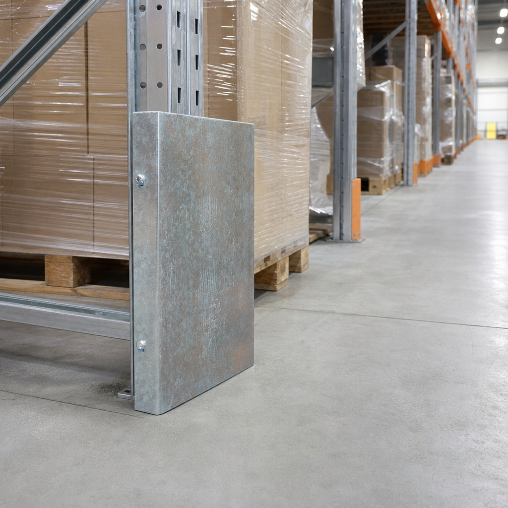 Galvanised Steel Notice Plate for Racking Load Information