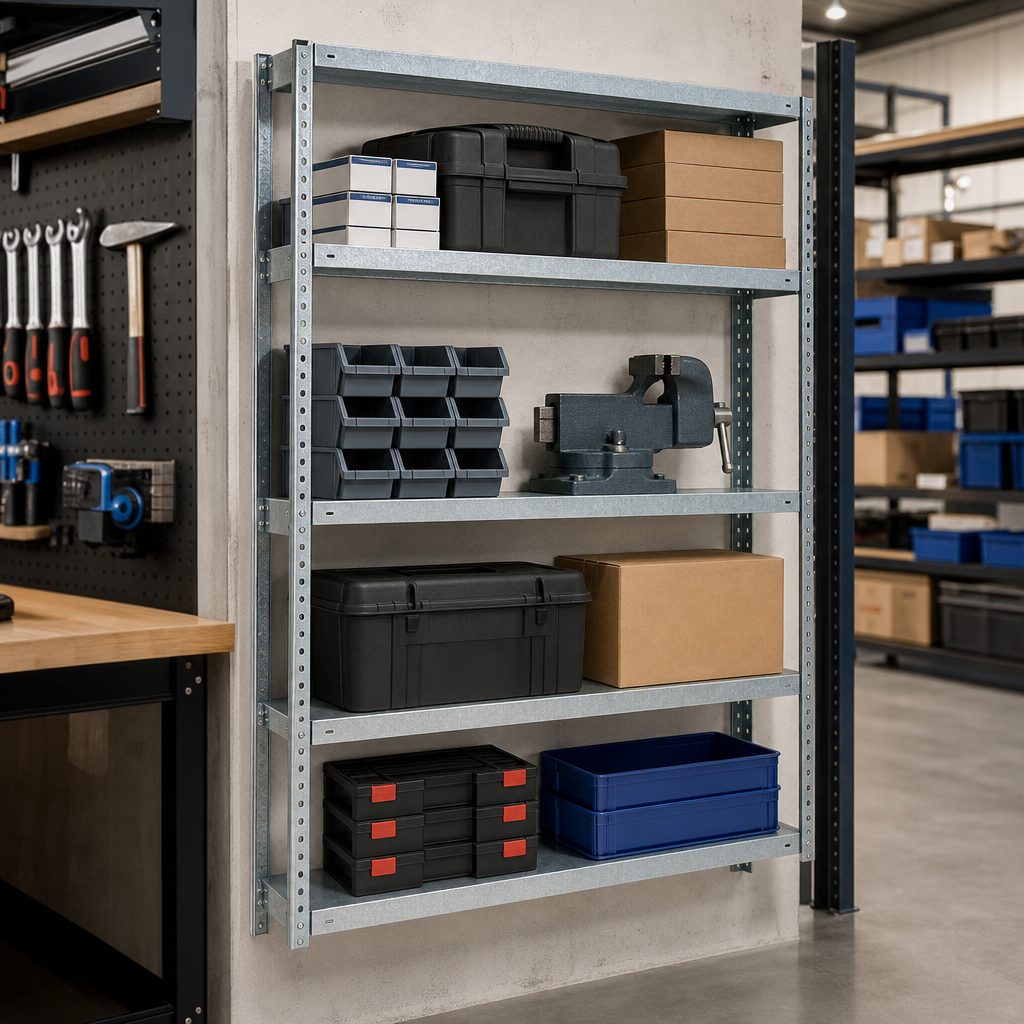 Galvanised Steel Shelf Kit 400 x 525mm