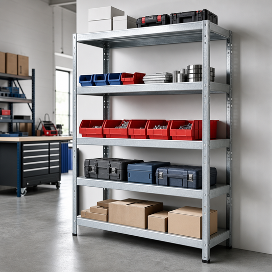 Galvanised Steel Shelving Kit 1300 x 650mm