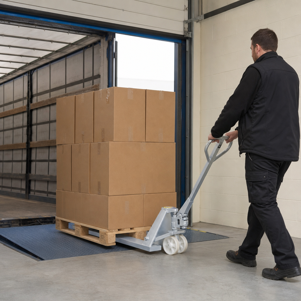 Galvanised Zinc Hand Pallet Truck 2500kg