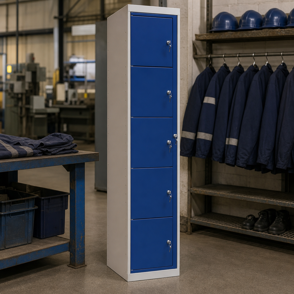 Garment Dispenser Lockers with 5, 10 or 15 Compartments