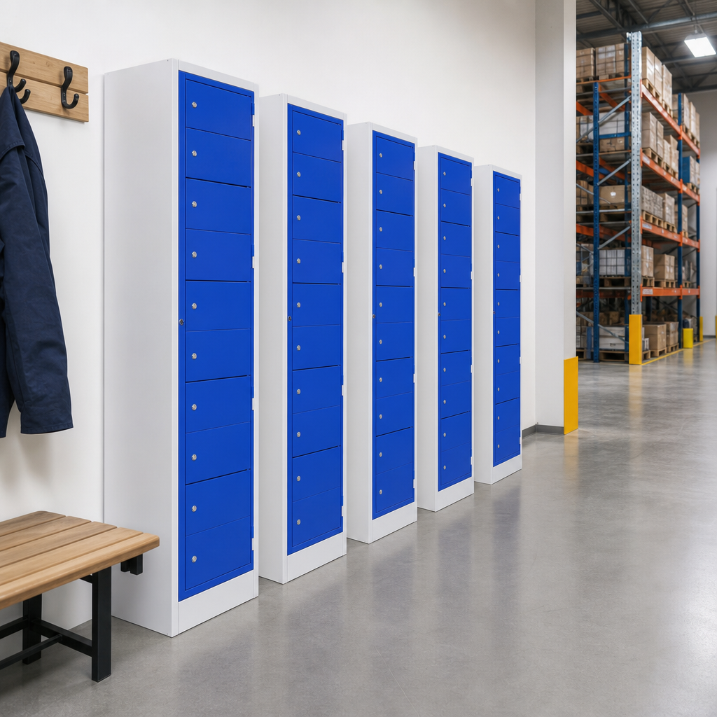 Garment Dispensing Steel Laundry Locker with 10 Doors