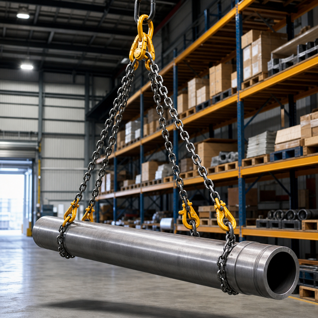 Grade 8 Steel Chain Slings and Lifting Fittings