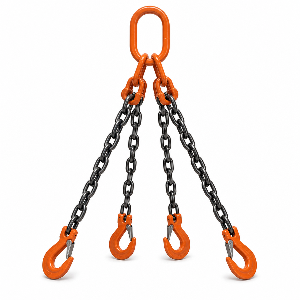 Grade 8 Steel Chain Slings and Lifting Fittings