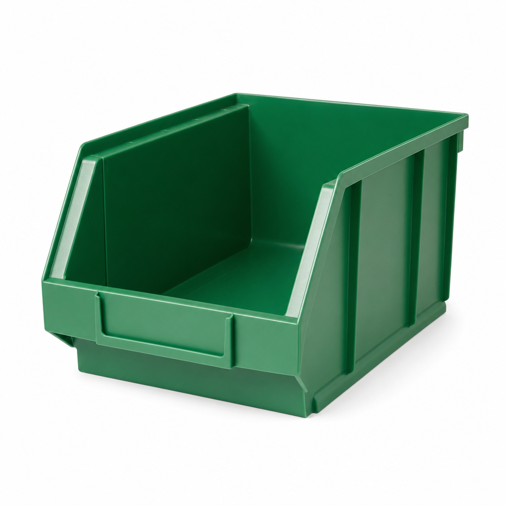 Green 1.27 Litre Plastic Picking Bin