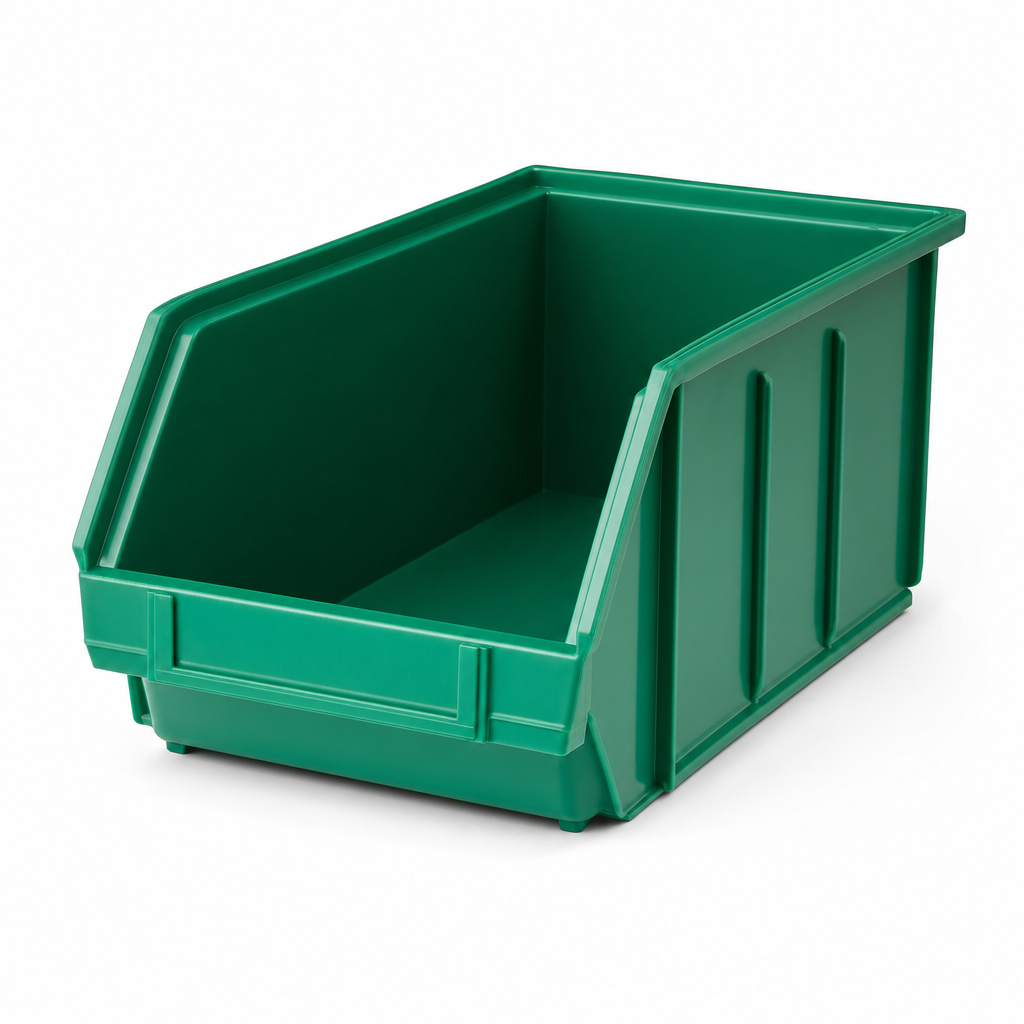 Green 12.8 Litre Plastic Picking Bin