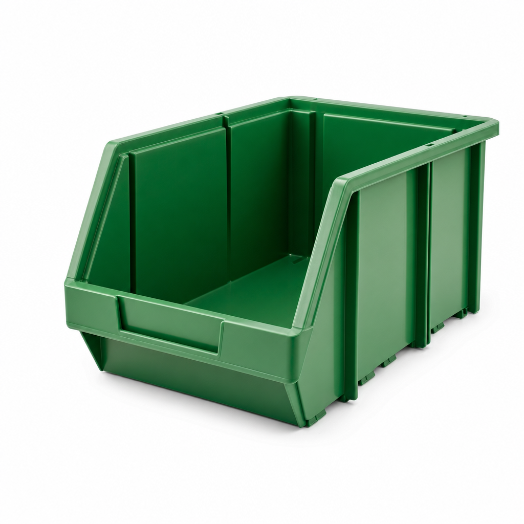Green 28.3 Litre Plastic Picking Bin
