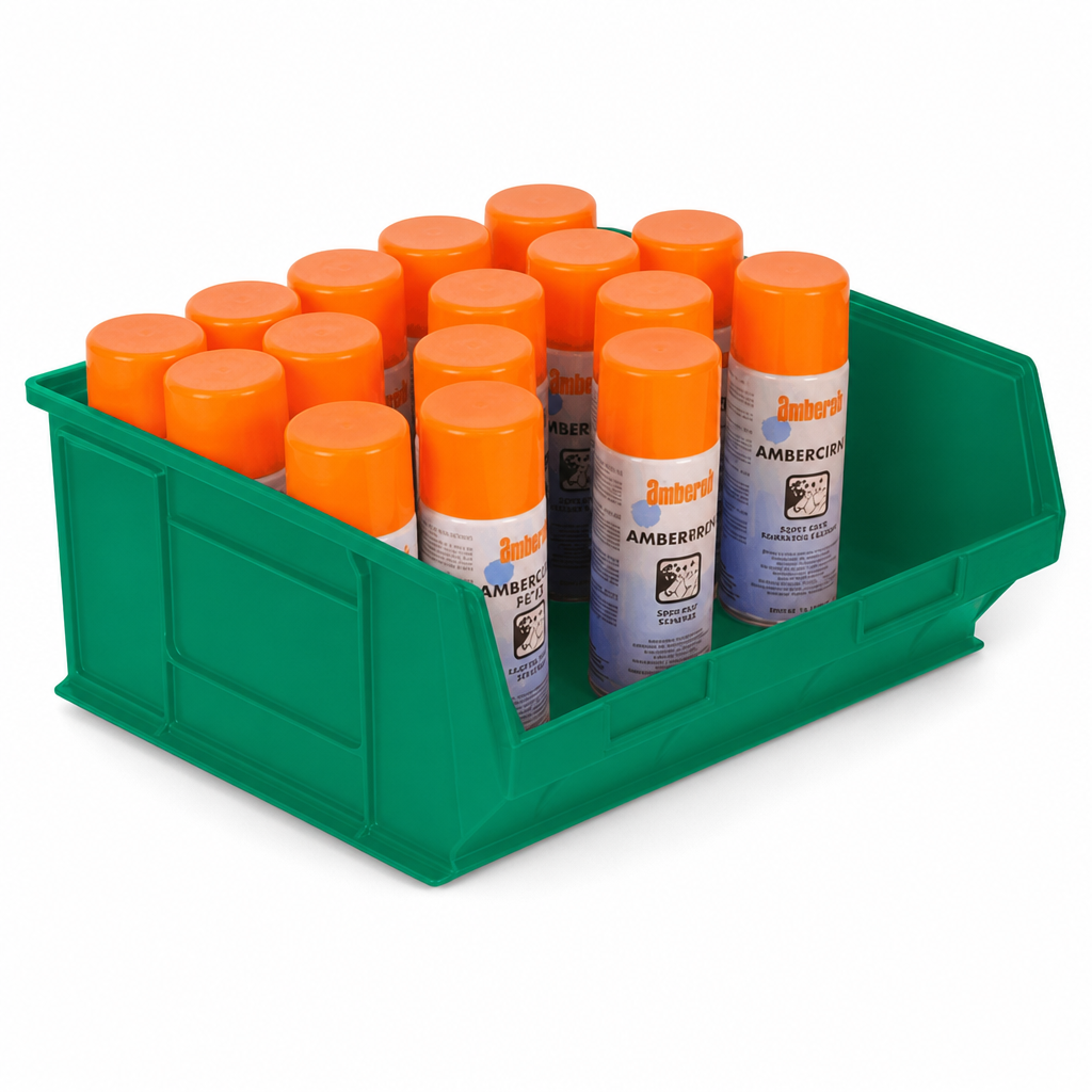 Green 28.3 Litre Plastic Picking Bin
