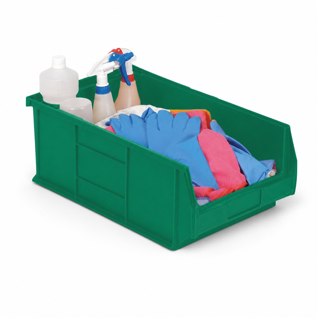 Green 31.4 Litre Plastic Picking Bin