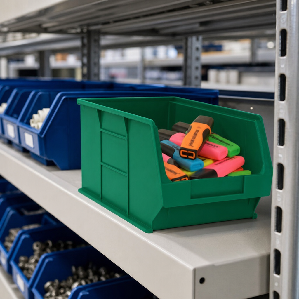 Green 4.6 Litre Plastic Picking Bin