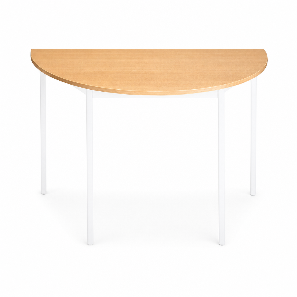 Half Moon Modular Conference Table with MFC Top
