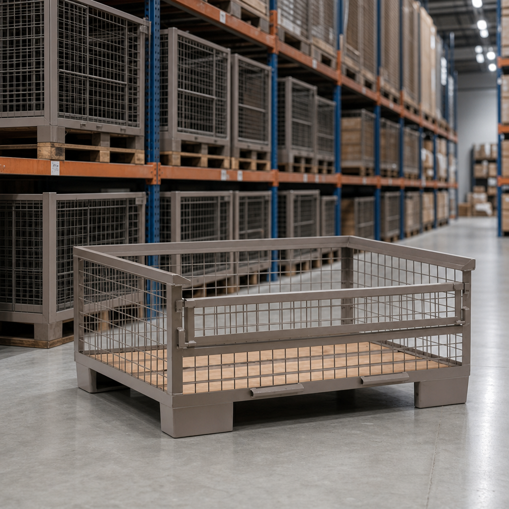 Half Size Mesh Cage Stillage