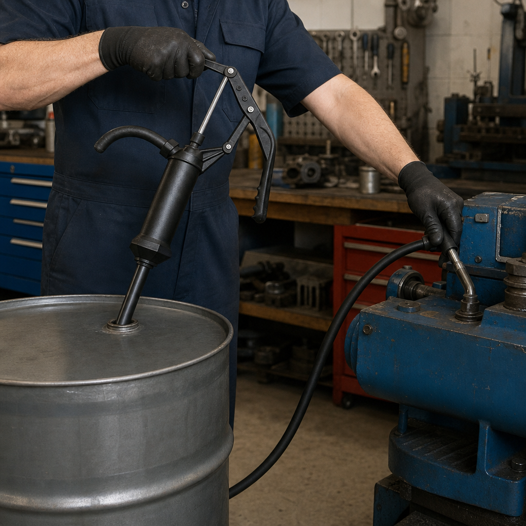Hand Lever Pump for Liquids and Lubricants