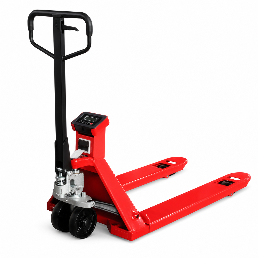 Hand Pallet Truck with Electric Weigh Scales and Printer 2000kg