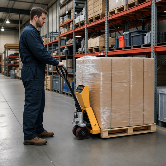 Hand Pallet Truck with Electronic Weighing Scales 2000kg
