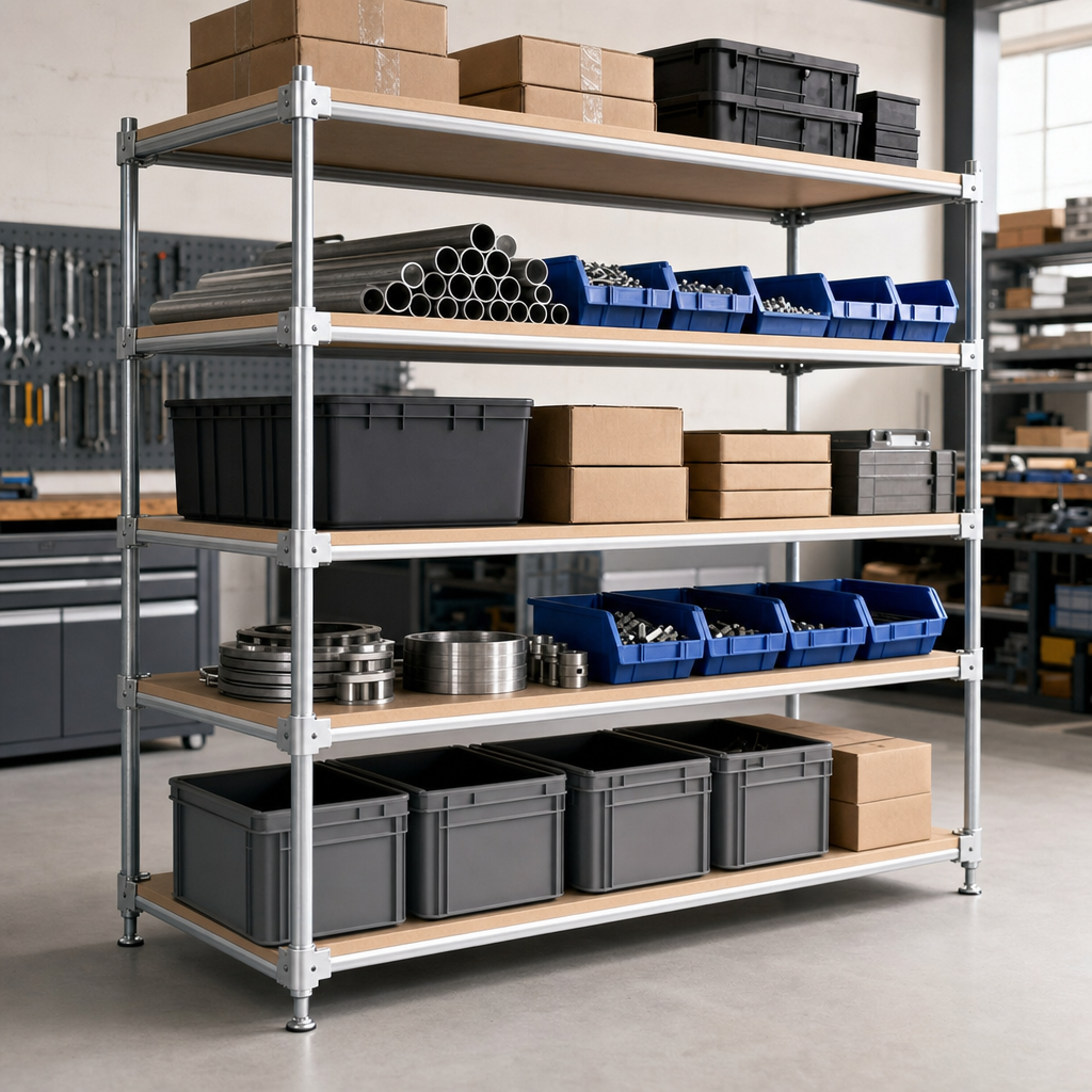 Hardboard Shelf Covers for Tubular Shelving