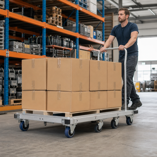 Heavy Duty Aluminium Dolly with 550kg Capacity