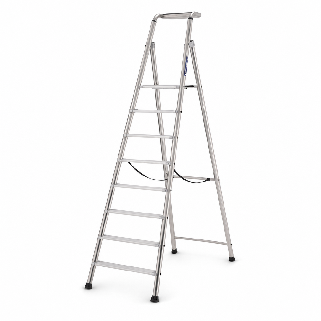 Heavy Duty Aluminium Platform Step Ladder