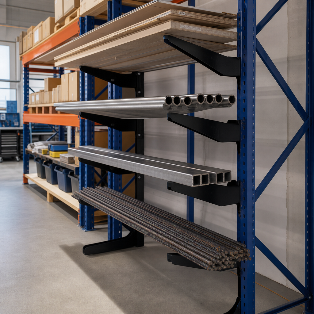 Heavy Duty Bar Cradles for Vertical Storage Racks