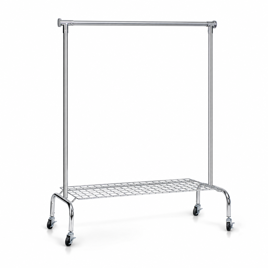 Heavy Duty Chrome Steel Coat Hangers