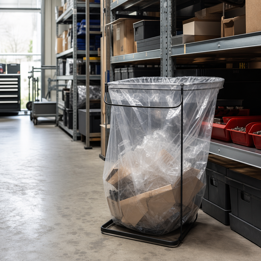 Heavy Duty Clear Bin Bags 30–110L