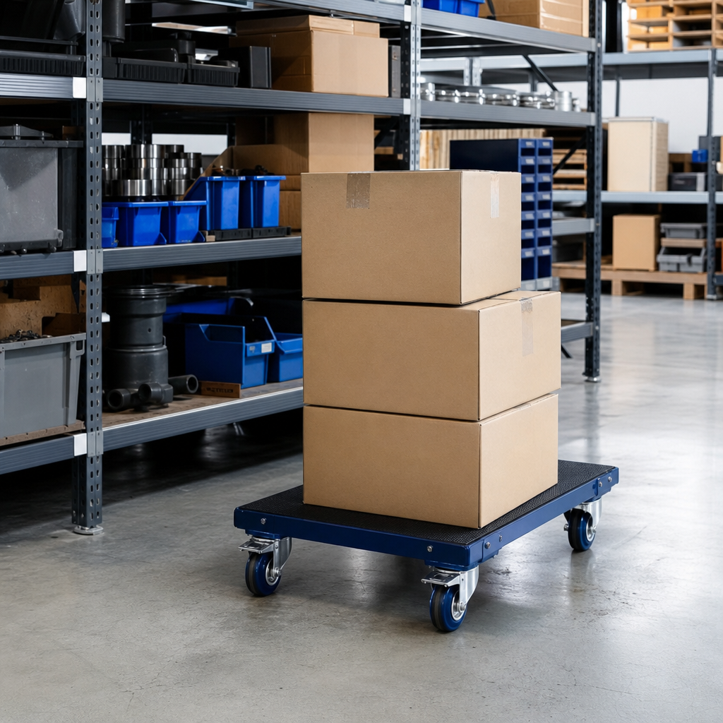 Heavy Duty Dolly with Swivel Rollers 1000kg Capacity