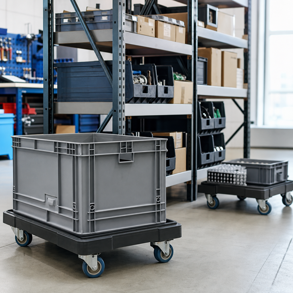Heavy Duty Euro Container Dollies