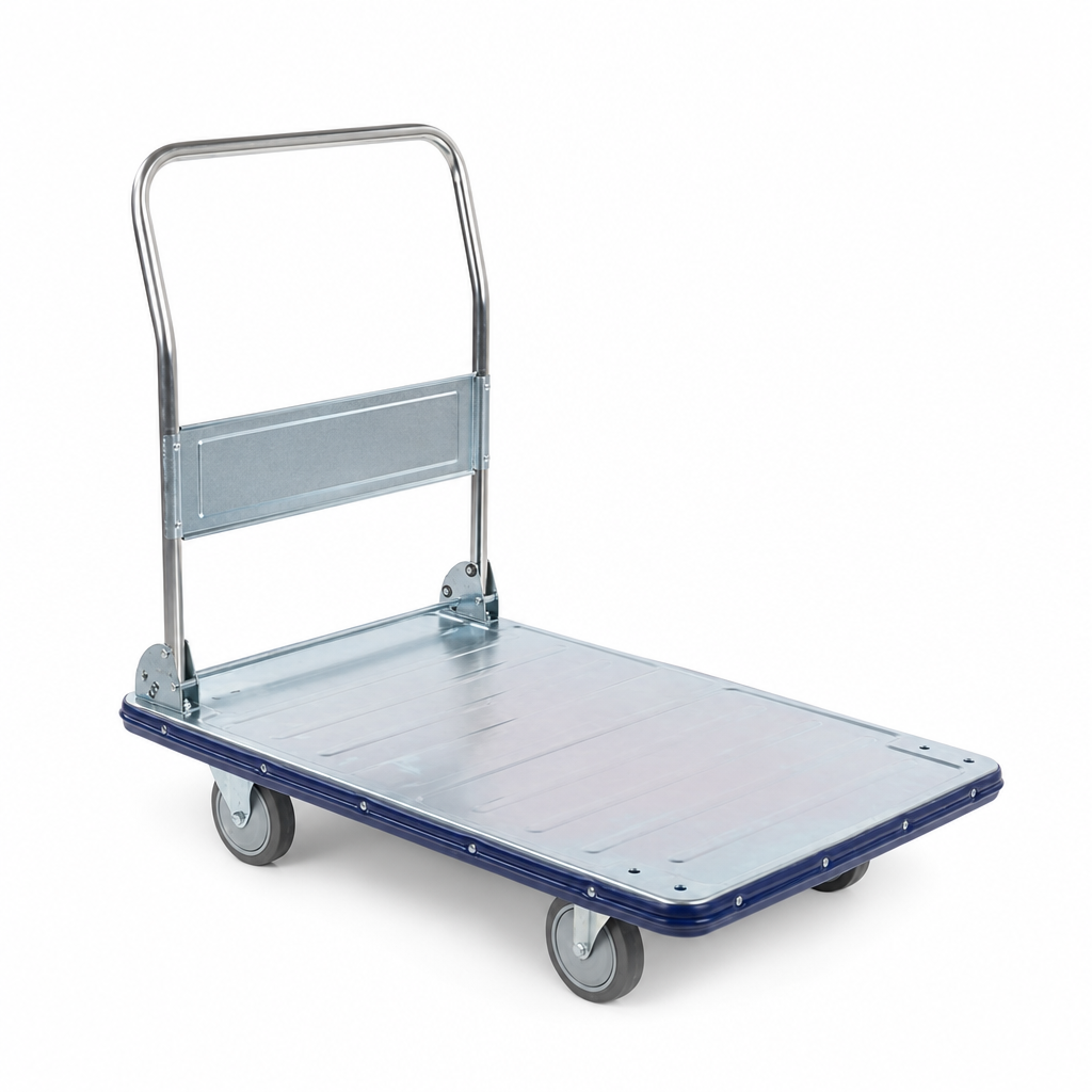 Heavy Duty Folding Steel Platform Truck 350kg Capacity