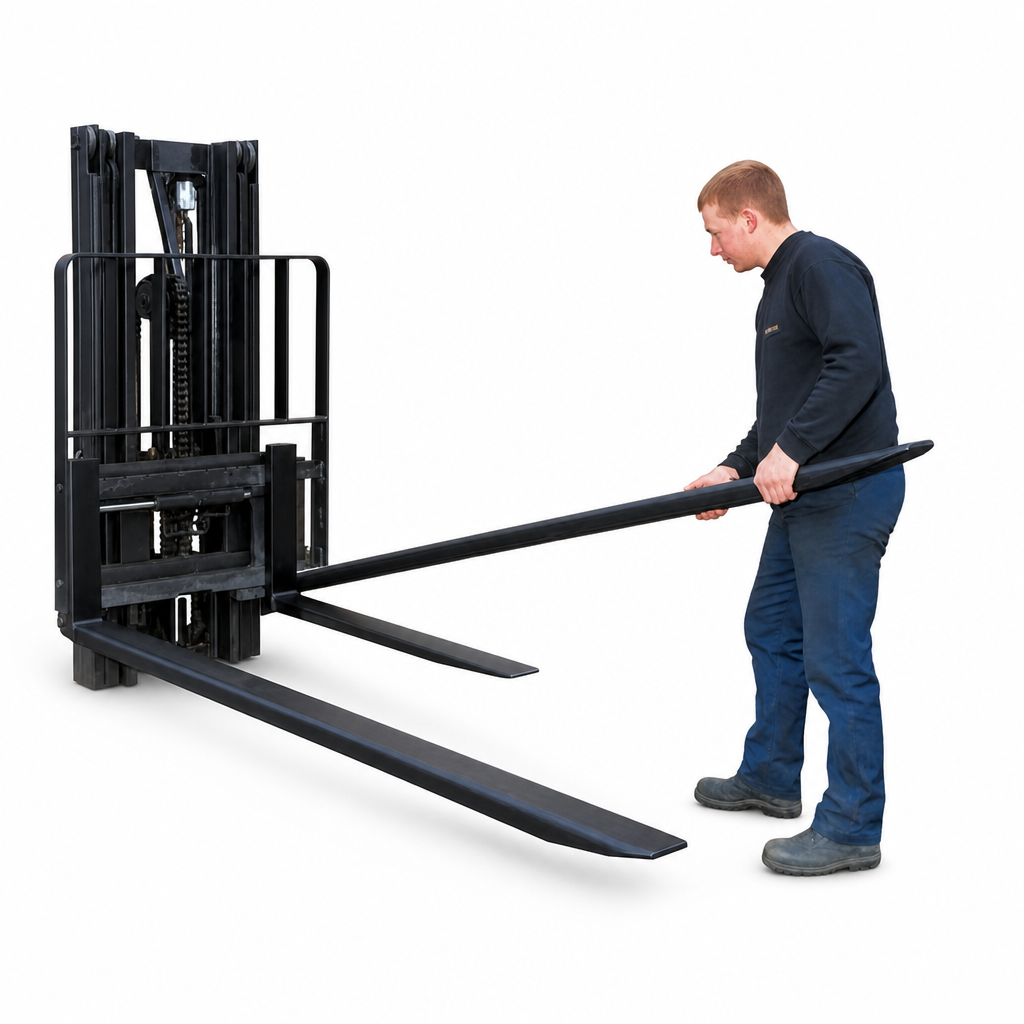 Heavy Duty Forklift Truck Fork Extensions
