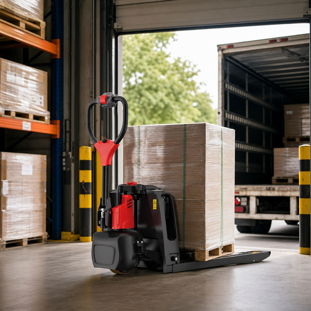 Heavy Duty Fully Electric Pallet Truck 1500kg Capacity