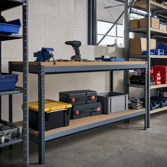 Heavy Duty Half Shelf Workbenches Multibuy Offer