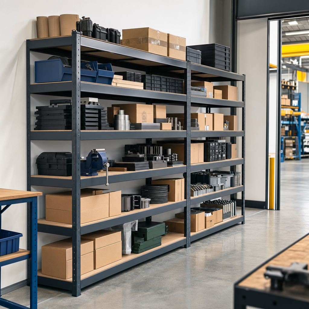 Heavy Duty Industrial Shelving Units 1700mm High