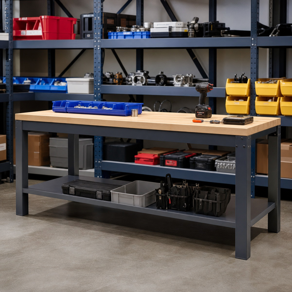 Heavy Duty Industrial Workbench with 800kg UDL Capacity