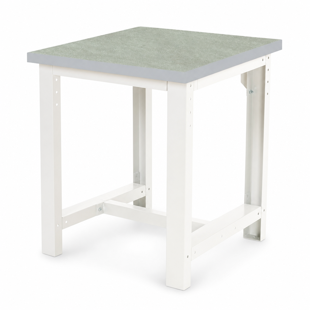 Heavy Duty Industrial Workbench with Lino Worktop 840x750x750mm