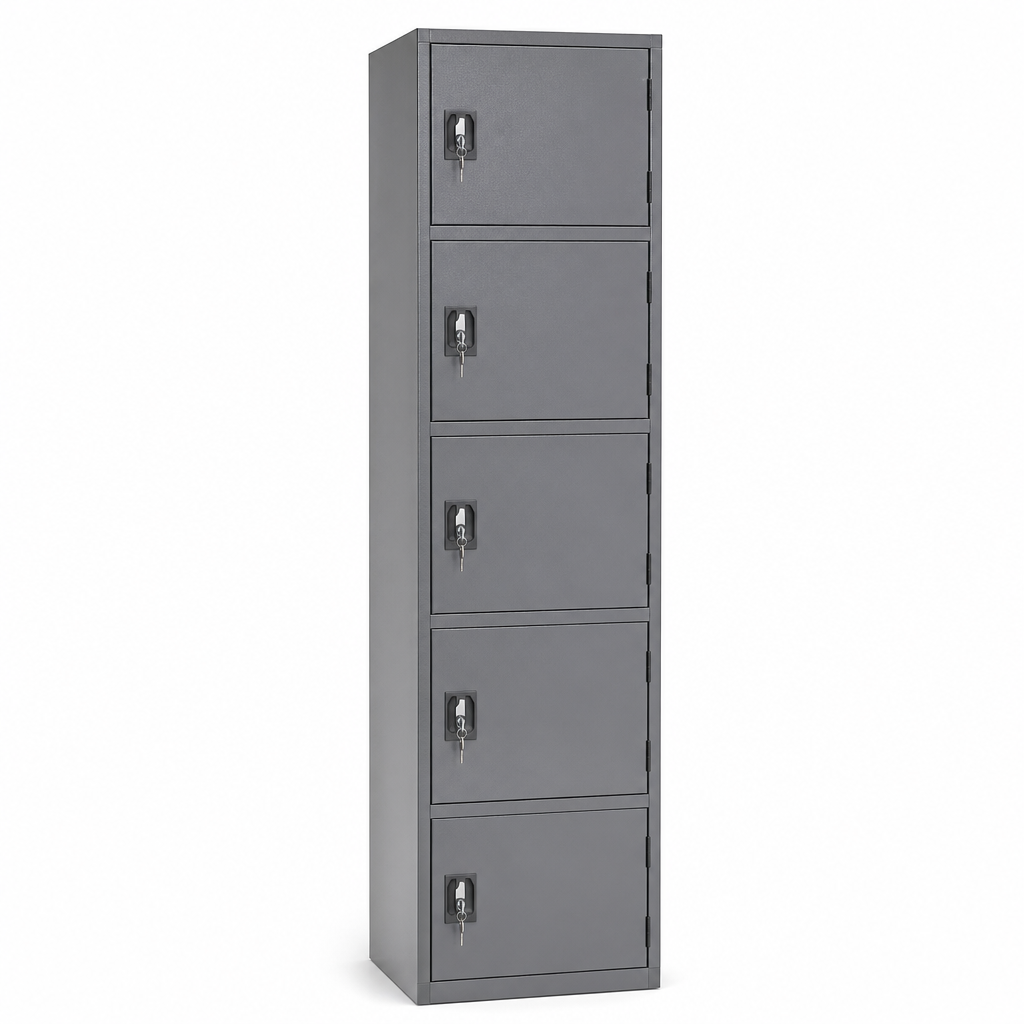 Heavy Duty Lockable Compartment Cupboard 1950 x 450mm