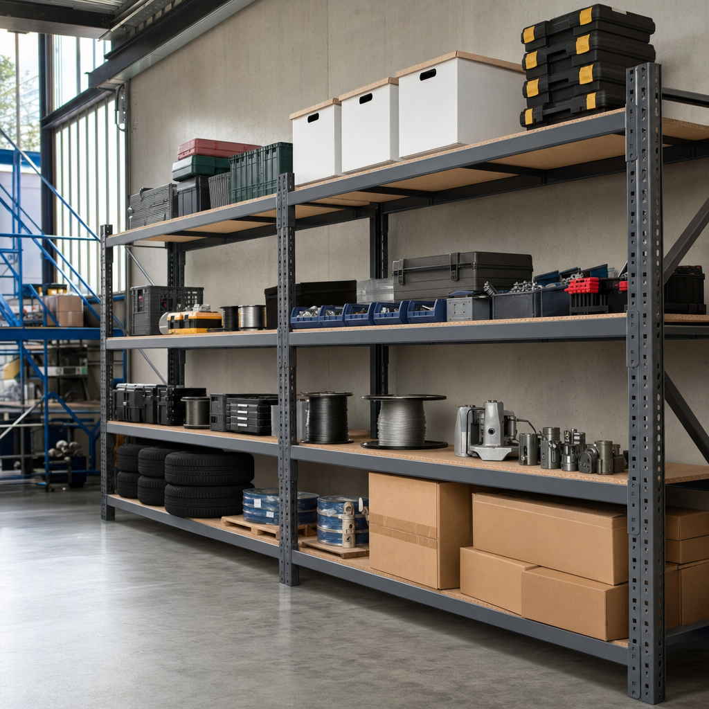 Heavy Duty Long Span Shelving Kits up to 1100kg per Shelf