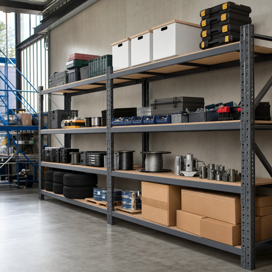 Heavy Duty Long Span Shelving Kits up to 1100kg per Shelf